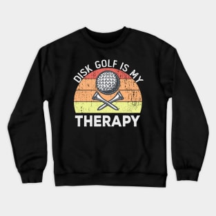 Disc Golf Quote Vintage Crewneck Sweatshirt